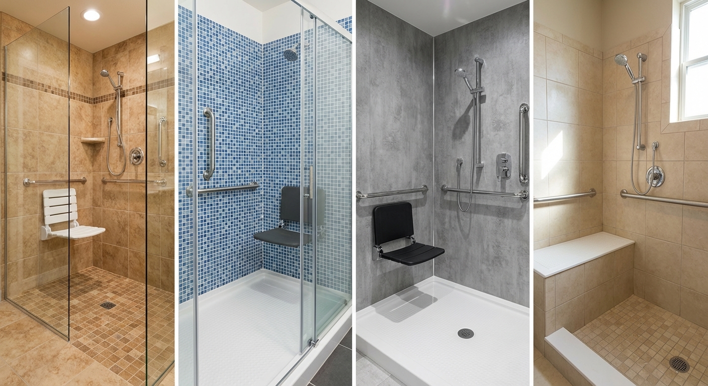 Réalisation salle de bain PMR dans les Hauts-de-France